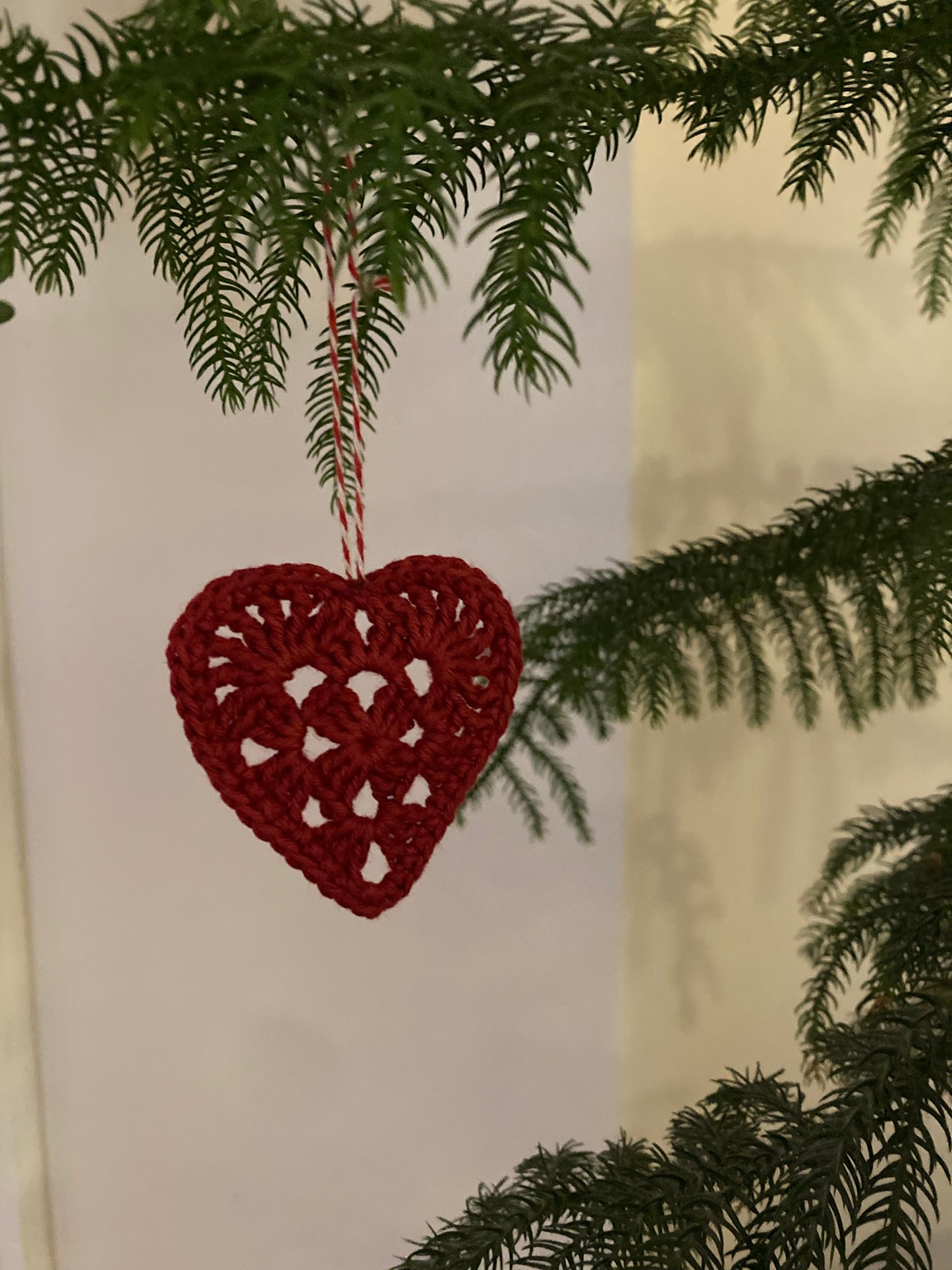 1 stk Granny julehjerte