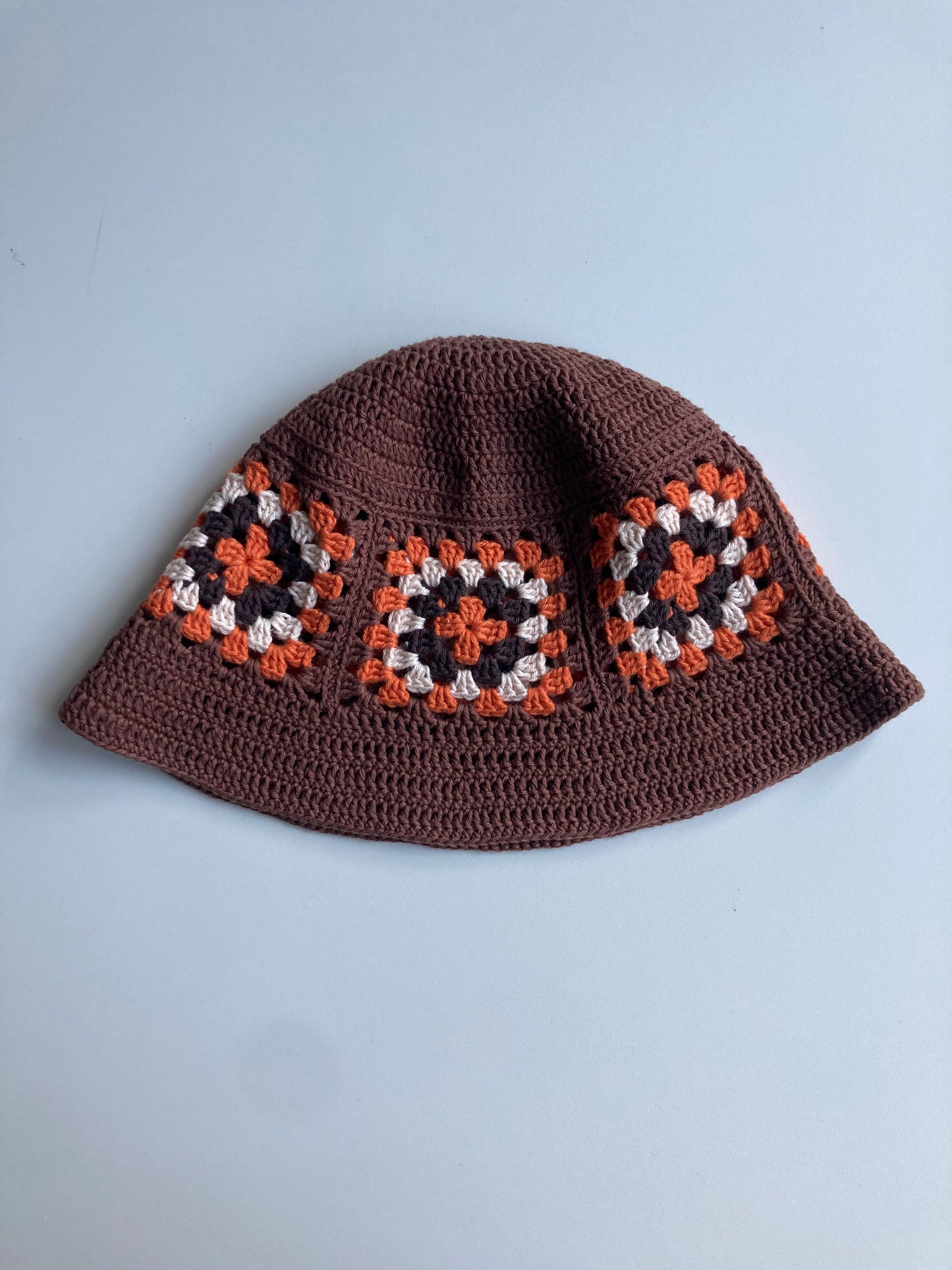 Bøllehat Brun/Orange