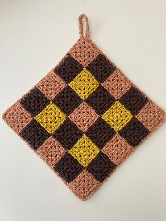 Gingham Brun