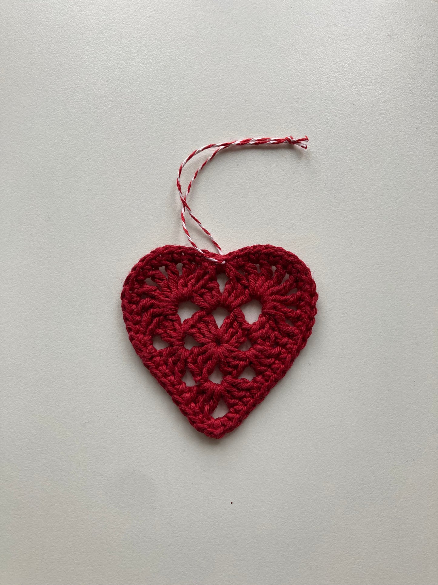 1 stk Granny julehjerte