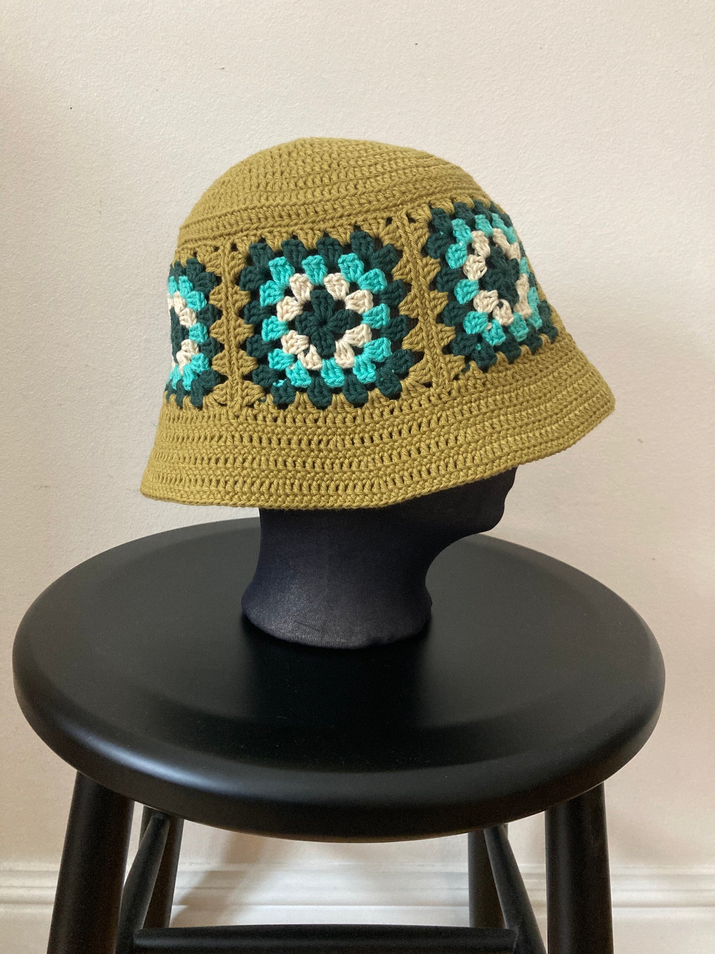 Bøllehat Oliven/Mint