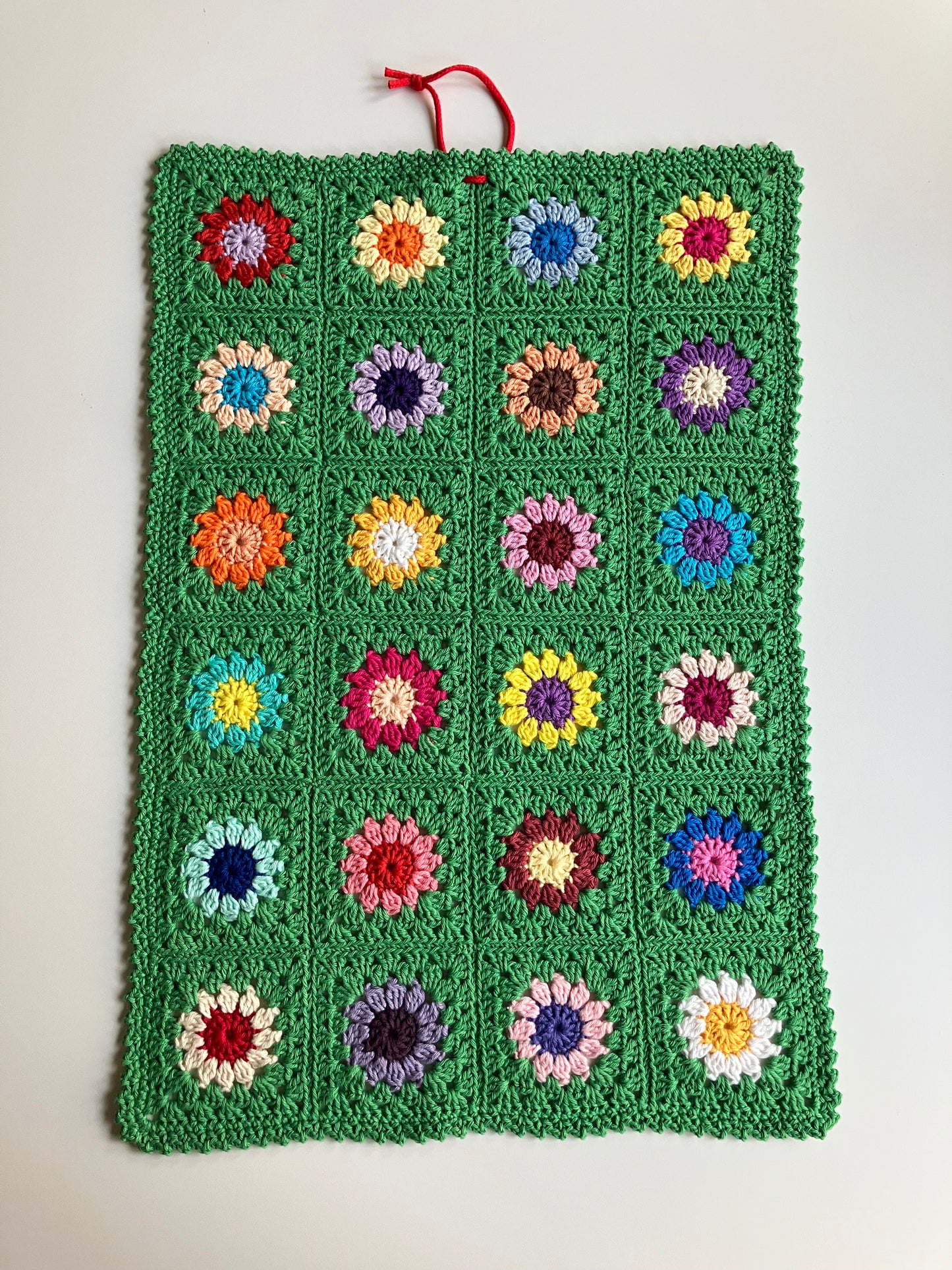 Blomsterhåndklæde