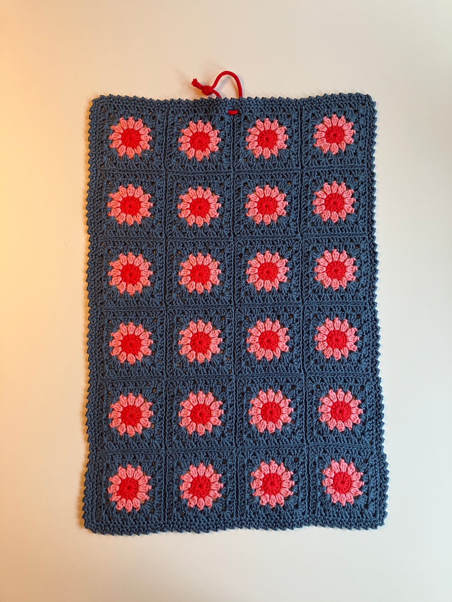 Blomsterhåndklæde