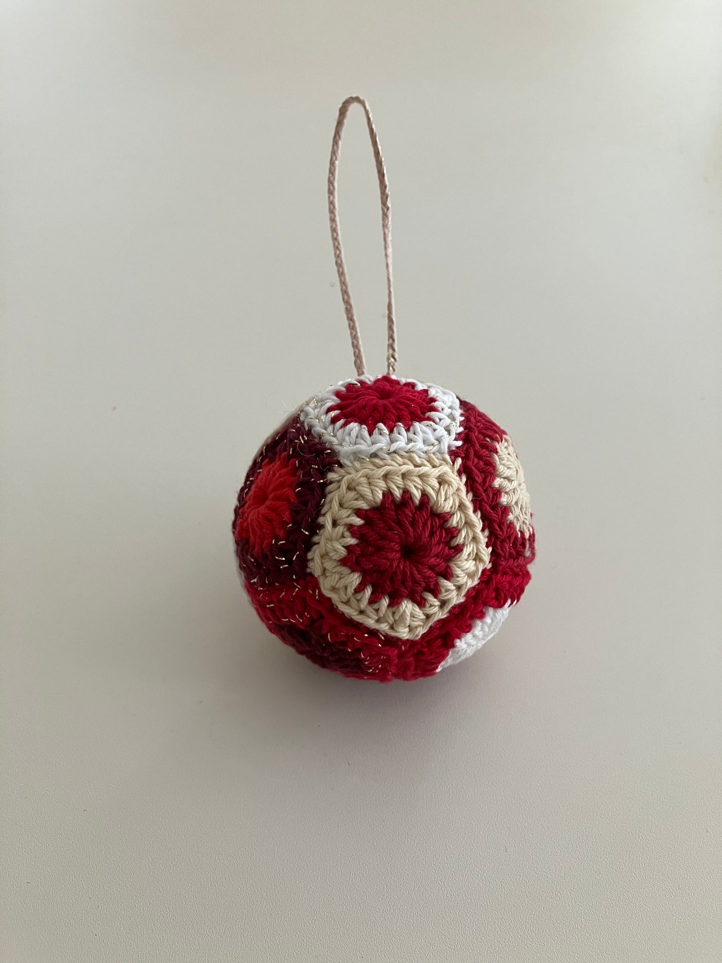 Pattern ENGLISH Christmas Bauble